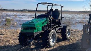 ТОП САМОДЕЛЬНЫЙ ТРАКТОР 4х4 ПЕРЕЛОМКА Tractor Sam 4x4