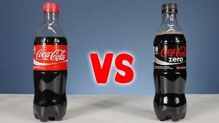 Experiment: Coca Cola vs Coca Cola Zero