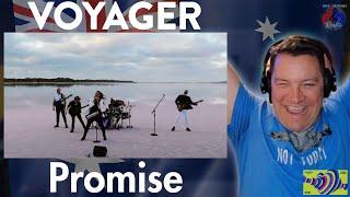 American Reacts to Voyager "Promise"  Official Music Video | Australia EuroVision 2023!