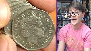 One Of The Rarest 50p Coins You Can Find!!! £250 50p Coin Hunt #18 [Book 6]
