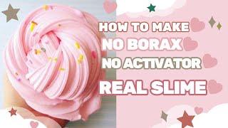 How To Make A No fevicol ,No Borax Slime /Homemade Diy Slime without borax , activator !!?