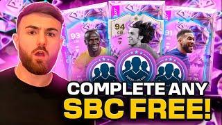 How to COMPLETE any NEW SBC FREE in EAFC 24 (Step by step LAZY CRAFTING GUIDE) *FREE PICKS & PACKS*