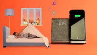 iHome: Wireless Charging Bluetooth Dual Alarm Clock  (iBTW39)