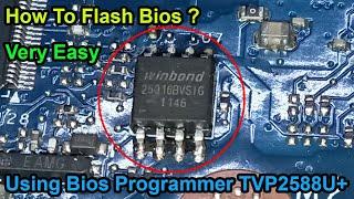 How To Flash Bios Chips or Eeprom Using TVP2588U+