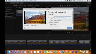 How to Export a Video in iMovie