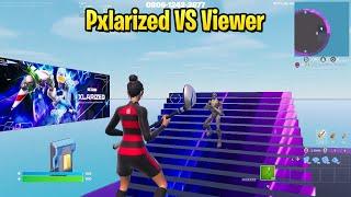 Pxlarized VS Best Viewer Player 1v1 Buildfights