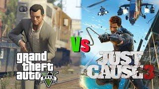 Grand Theft Auto 5 Vs Just Cause 3 Review