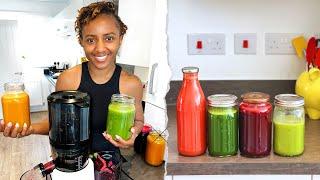 7 DAY BATCH JUICING FOR BEGINNERS + TIPS | NAMA JUICER J2