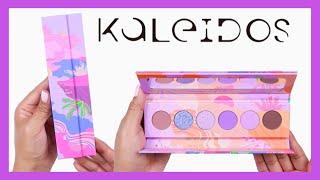 Kaleidos Makeup Futurism VI Lunar Lavender Palette | SWATCHES