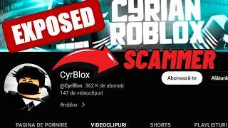 Exposing the Biggest Roblox Scammer!