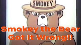 What Smokey the Bear didn't tell us.