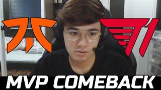 T1 VS FNATIC GAME 3 - GABBI MVP COMEBACK PLAY DPC SEA REGIONAL FINALS