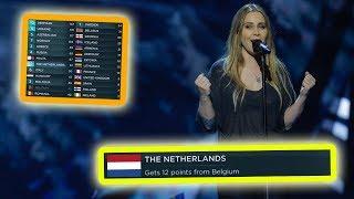 every "12 points go to the NETHERLANDS" in eurovision final