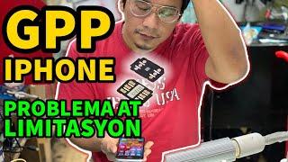 GPP Iphone  GPP Chips mga Limitasyon at Problema sa pag gamit