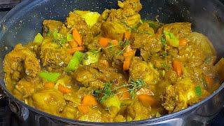 Curried Chicken/How to make Curry Chicken, Jamaican Style.
