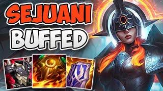 CHALLENGER JUNGLER PLAYING BUFFED SEJUANI! | CHALLENGER SEJUANI JUNGLE GAMEPLAY | Patch 12.8 S12