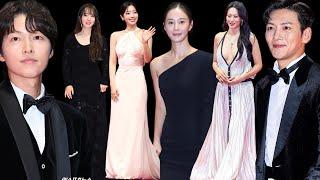 Song Joong Ki,Ji Chang Wook, Park Bo Young and Korean Stars on the red carpet of the BIFF 2024