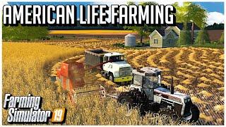 HARDEST HARVEST "EVER!" | AMERICAN LIFE FARMING | FARMING SIMULATOR 19