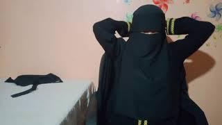 Sewing Flap Niqab (Niqab with eye veil)