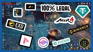 COMO VENDER TU ORO EN MIR4 (Legalmente) Usando XDRACO Y ENVIAR EL DINERO HASTA BINANCE