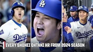 EVERY SHOHEI OHTANI HOMER FROM THE 2024 MLB REGULAR SEASON  | ESPN MLB