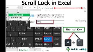 Arrow Keys not working in excel  Excel Tutorial  Scroll Lock