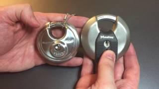 [203] Master Magnum M50XD Disc Padlock Picked