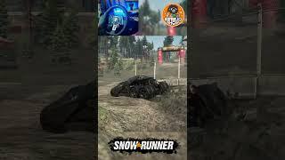 SnowRunner - Batmobile Batman Offroad #snowrunner #shorts #logitechg29 #gameplay #steeringwheel