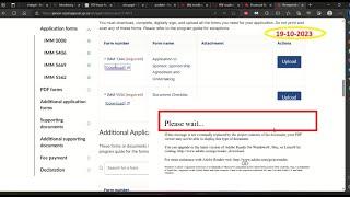 Please Wait Fix Error | How to Fix Error PDF Reader Not Working Issue | IRCC Form PDF Error