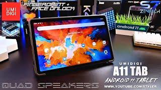 UMIDIGI A11 Tab | English Review | Quad Speakers, Android 11, CoD Mobile, 8000mAh, Side Fingerprint