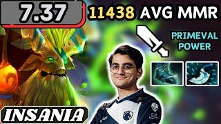 7.37 - Insania TREANT PROTECTOR Hard Support Gameplay 27 ASSISTS - Dota 2 Full Match Gameplay