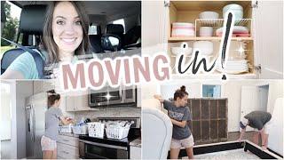 MOVING IN AND SETTING UP THE NEW HOUSE! // Unpack with me 2020 + Organize the Kitchen