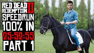 RDR2 100% Speedrun in 25:52:55 [World Record] - Part 1