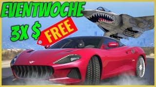 Eventwoche : Gratis Auto, 3x Geld und Mehr - GTA 5 Online Deutsch