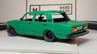 How to make a car out of clay? All you need to know. Vaz 2107