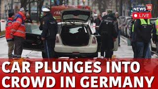 Mannheim Car Attack Live: One Dead, Several Injured In Car Ramming In City Of Mannheim | N18G