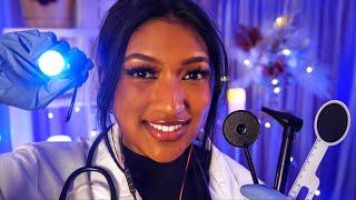 ASMR | Full Doctor Check-Up (Scalp Check, Eye Exam, Ear Cleaning, Medical Roleplay for Sleep)