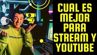 Top 9 - Mejores cámaras para youtubers !!! -  COMO MEJORAR STREAM.