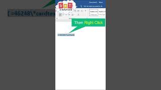 Trick to Convert Numbers into Text in MS-Word #shorts #msword