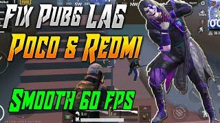 Fix PUBG LAG in POCO and REDMI Mobiles | Fps Drop and overheating fix