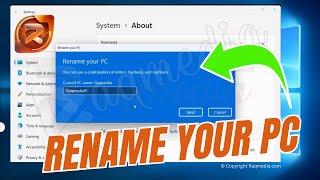 How to Change PC Name Windows 11  How to Change Administrator Name