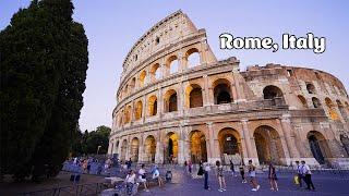 Rome 2023 Sunset and Night Walking Tour