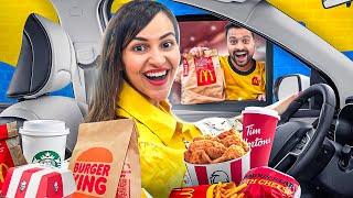 I tried EVERY DRIVE THRU in a Day!