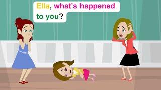 Ella can't survive the hot day - Funny English Animated Story - Ella English