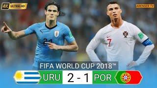 CAVANI AND SUAREZ ELEMINATE RONALDO AND PORTUGAL FROM WORLD CUP HIGHLIGHTS & GOALS