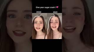 One year sugar crash!!!! #sugarcrash #trend