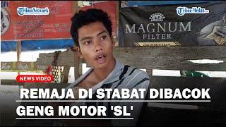 Sadis, Remaja di Stabat Langkat juga Dibacok Geng Motor 'SL'