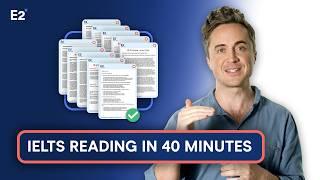 Understand IELTS Reading in JUST 40 minutes!