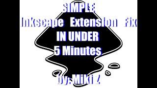 Inkscape Extension 5 min Fix Living Hinge Extension - Miki Z