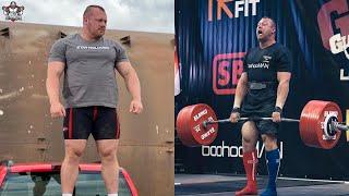 𝐁𝐫𝐢𝐭𝐚𝐢𝐧'𝐬 𝐒𝐭𝐫𝐨𝐧𝐠𝐞𝐬𝐭 𝐌𝐚𝐧 | Adam Bishop | 545kg Silver Dollar Deadlift !!